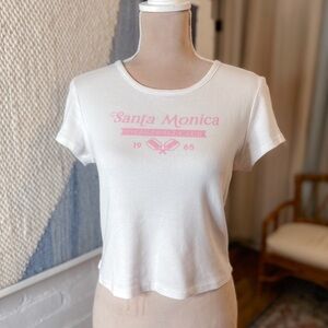 AS Revival Santa Monica Pickleball Club Babydoll T-Shirt